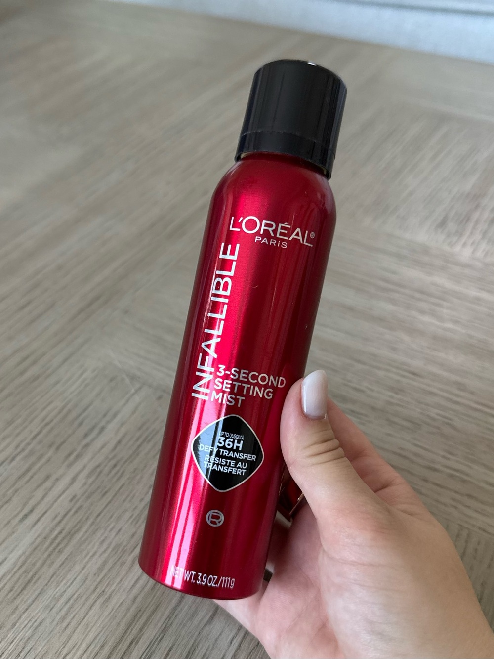 L'Oreal Paris Infallible 3-Second Setting Spray Mist 3.9oz Large Size NEW